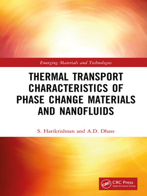 cover image of Thermal Transport Characteristics of Phase Change Materials and Nanofluids
